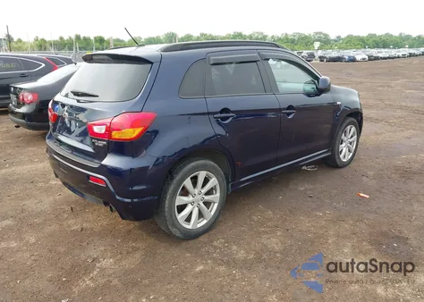 2012 Mitsubishi Outlander Sport Se из США, поврежденный, VIN JA4AR4AU1CZ010825